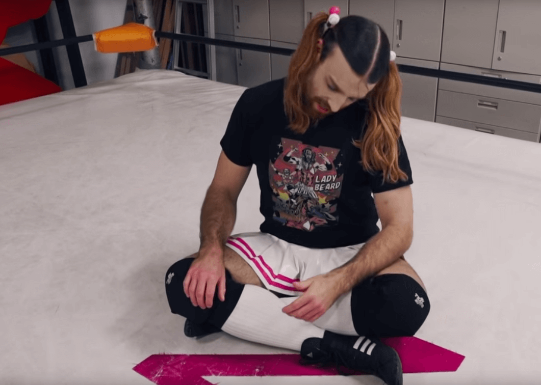 Ladybeard, lynx, axe, vice, wrestler