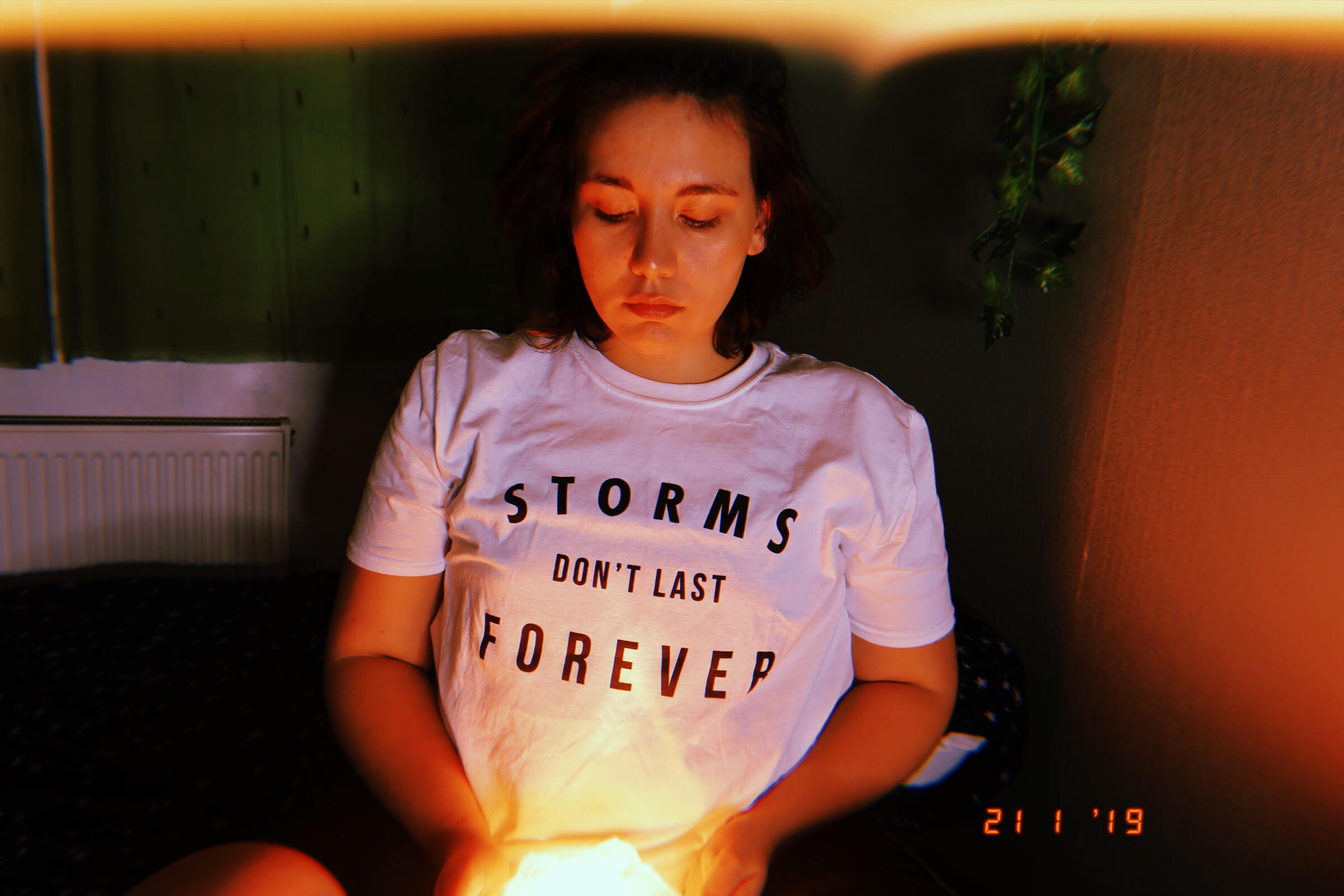 kitty, underhill, storms dont last forever, ditch the label, t-shirt, merch, charity, anti-bullying