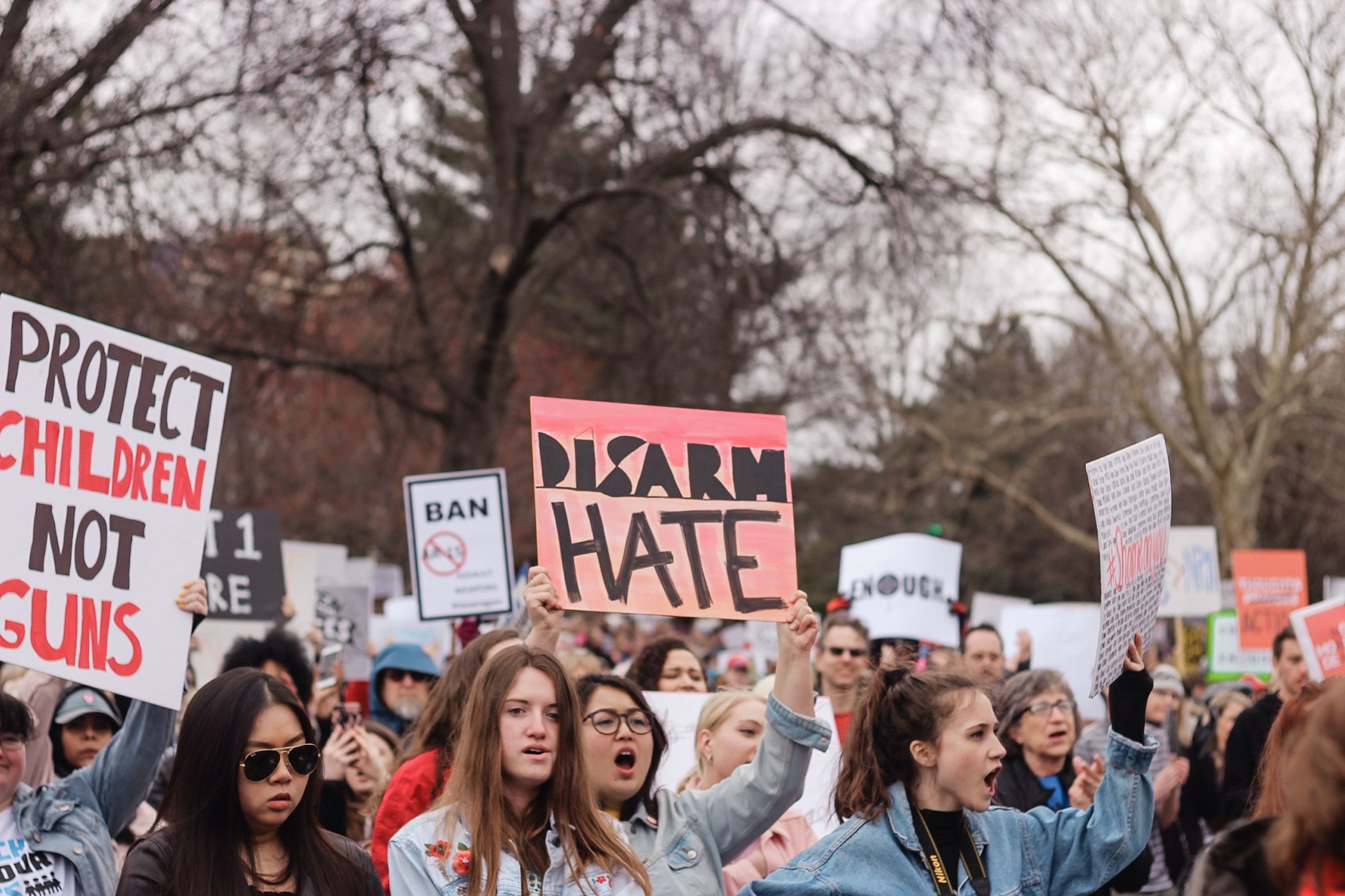 Women protesting