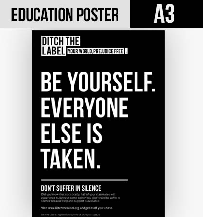 anti-bullying week posters