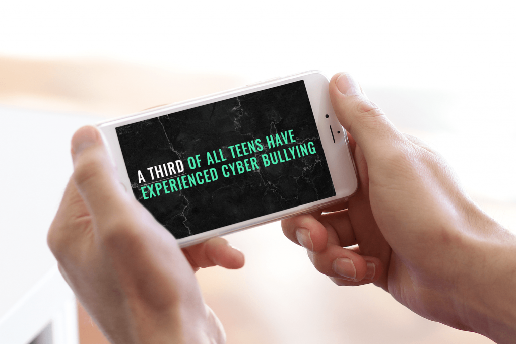 third of all teens have experienced cyber bullying, cyberbullying stats