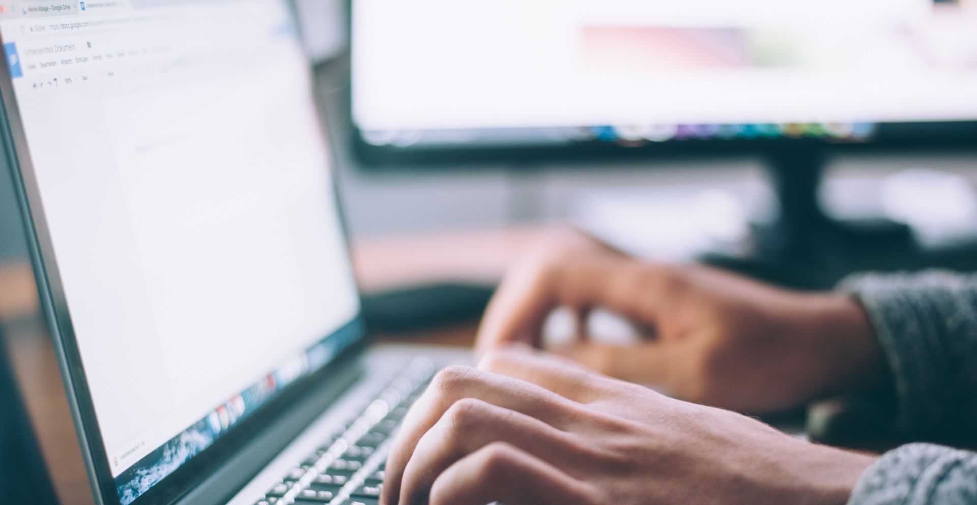 typing, keyboard, hands, google docs